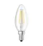 Osram Classic LED E14 Candela Filamento Chiara 4W 470lm - 827 Bianco Molto Caldo | 3 Step Dim - Sostitutiva 40W