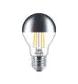 Philips Classic LEDbulb E27 Pera Mirror 7.2W 650lm 650lm - 827 Bianco Molto Caldo | Dimmerabile - Sostitutiva 60W