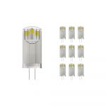 Confezione Multipack 10x Noxion Bolt LED Capsule G4 1.8W 200lm - 827 Bianco Molto Caldo | Sostitutiva 20W