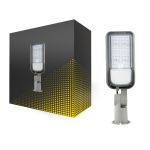 Illuminazione Stradale LED 50W 6000lm 70x140D - 740 Bianco Freddo | IP65 - Asimmetrico